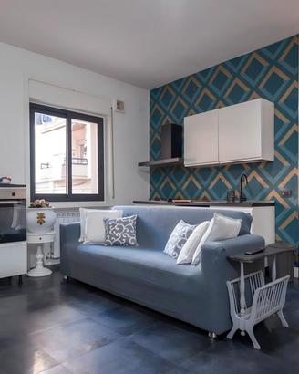 Appartamento ristrutturato con facciate rifatte