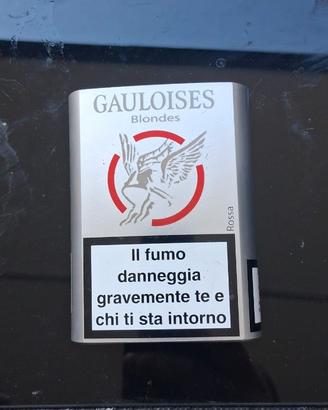 Custodia in metallo Gauloises