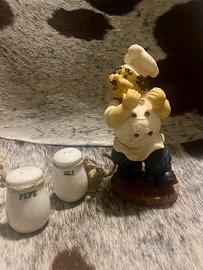 Set vintage Sale e Pepe Linea Chef