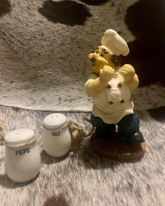 Set vintage Sale e Pepe Linea Chef
