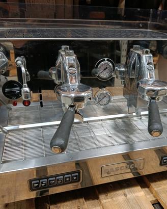 Macchina caffè 2 gruppi elettronica funzionante
