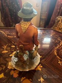Figura in porcellana in stile Capodimonte