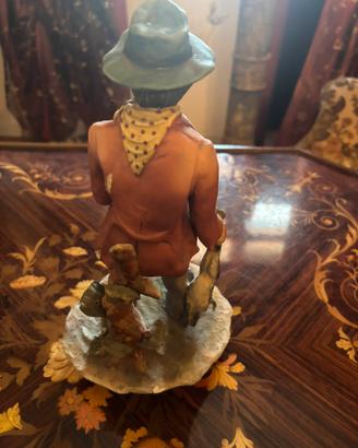 Figura in porcellana in stile Capodimonte