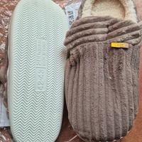 Ciabatte / pantofole calde nuove marroni 42 - 43