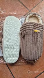 Ciabatte / pantofole calde nuove marroni 42 - 43