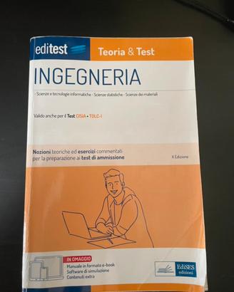 Manuale Editest Ingegneria (TOLC-I)- Teoria e Test