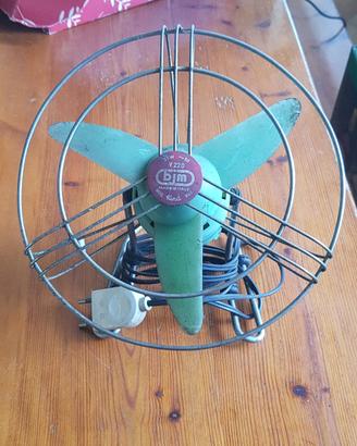 Ventilatore d'epoca  vintage BJM