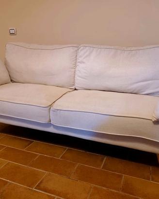 Divano 3 posti stile nordico