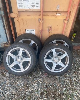 Set 4 Cerchi in Lega Mini 195/55R16 Beta