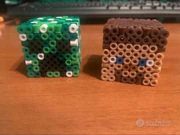 Teste di Steve e Creeper (Minecraft)