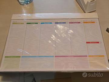 12 planning da tavolo calendario 