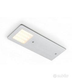 Faretto led Polar Domus line 5W 24V/dc argento