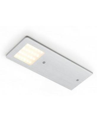 Faretto led Polar Domus line 5W 24V/dc argento