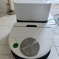 Robot Aspirapolvere Folletto VR7s con Base di svuo