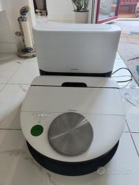 Robot Aspirapolvere Folletto VR7s con Base di svuo