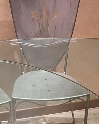 Sedie Design in Ferro Battuto