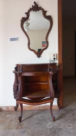 mobiletto con  specchio