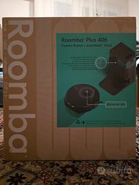 Roomba Plus 406 Combo Robot+AutoWash Dock - NUOVO,