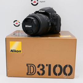 Nikon D3100 18-55 Usata 5.707 scatti