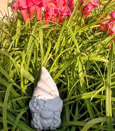 gnomo porta fortuna quadrifoglio