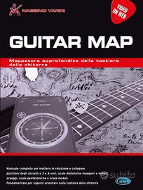 GUITAR MAP - Massimo Varini - Libro Corso Chitarra