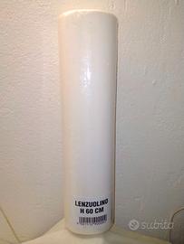 5 rotoli lenzuolino due veli larghezza 60 cm