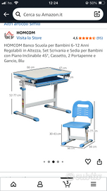 Scrivania bambino/a