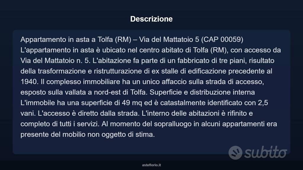 Appartamento – Tolfa, Roma Capitale - Vista 4