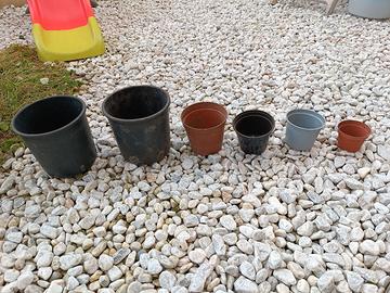 Vasi plastica giardinaggio 