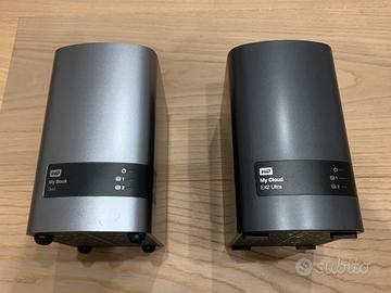 WD Nas Ex2 Ultra 2 Tb + WD my Book Duo 2 Tb