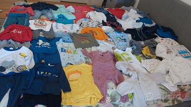 Tutti 55 vestiti maschili da 3 a 6 mesi