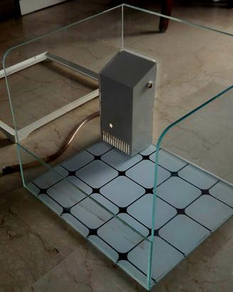 paludario terrario con sistema filtraggio