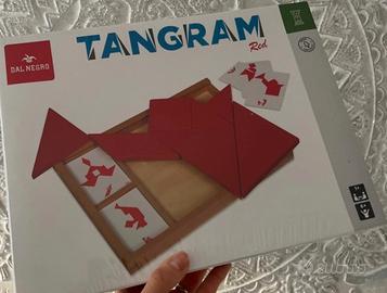 Tangram Rosso con carte Dal Negro 