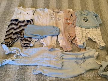 Tutine e body bimbo da 3 a 9 mesi