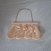 Borsetta con fiori - color oro