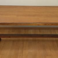 Tavolo vintage allungabile legno massello rovere