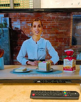 Televisore 24 pollici marca ok
