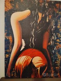 Stampa su tela materica