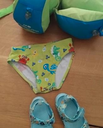 Set da piscina o spiaggia bimbo TG 3 anni
