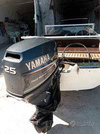 Barca a motore Boston Whaler con Yamaha 25 HP