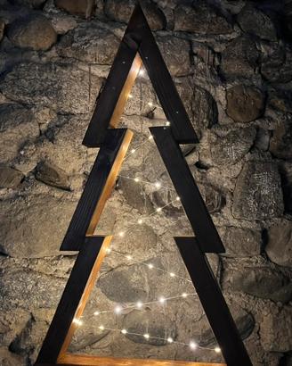 ALBERO DI NATALE IN LEGNO