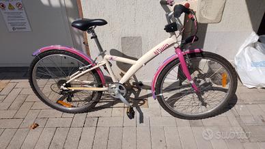 bicicletta  btwin da bambina 9/12 anni