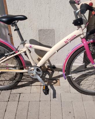 bicicletta  btwin da bambina 9/12 anni