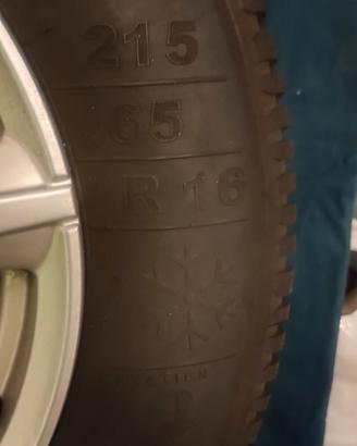 Gomme invernali + cerchi in lega