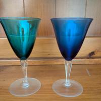 bicchieri vintage anni 60