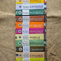 Set di 11 Incensi Golden Nag (Temple, Lavander, ..