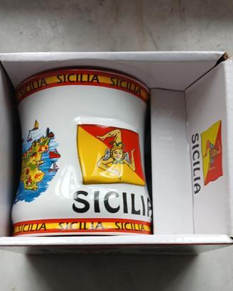 tazza souvenir "I Love Sicilia" 