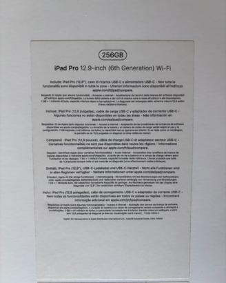 iPad Pro 12,9” 6ª gen. + Apple Pencil 2, 256 GB