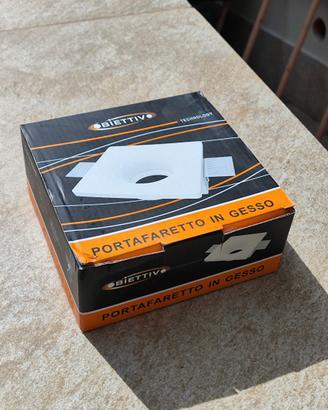 UNIVERSO PORTAFARETTO QUADRATO DA INCASSO IN GESSO