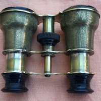 Piccolo Binocolo d'epoca da teatro in ottone